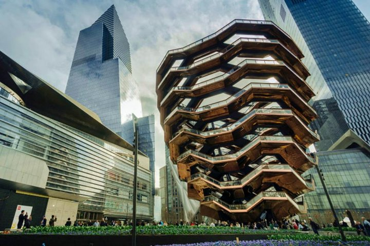See the Vessel & Hudson Yards! We end here!